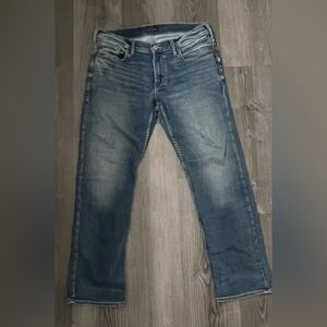 Men’s Silver Jeans “Grayson” Straight Leg